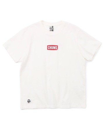 【毒】CHUMS 經典素面 短T 白色【領券折222｜Cube卡+APP下單最高10%回饋】