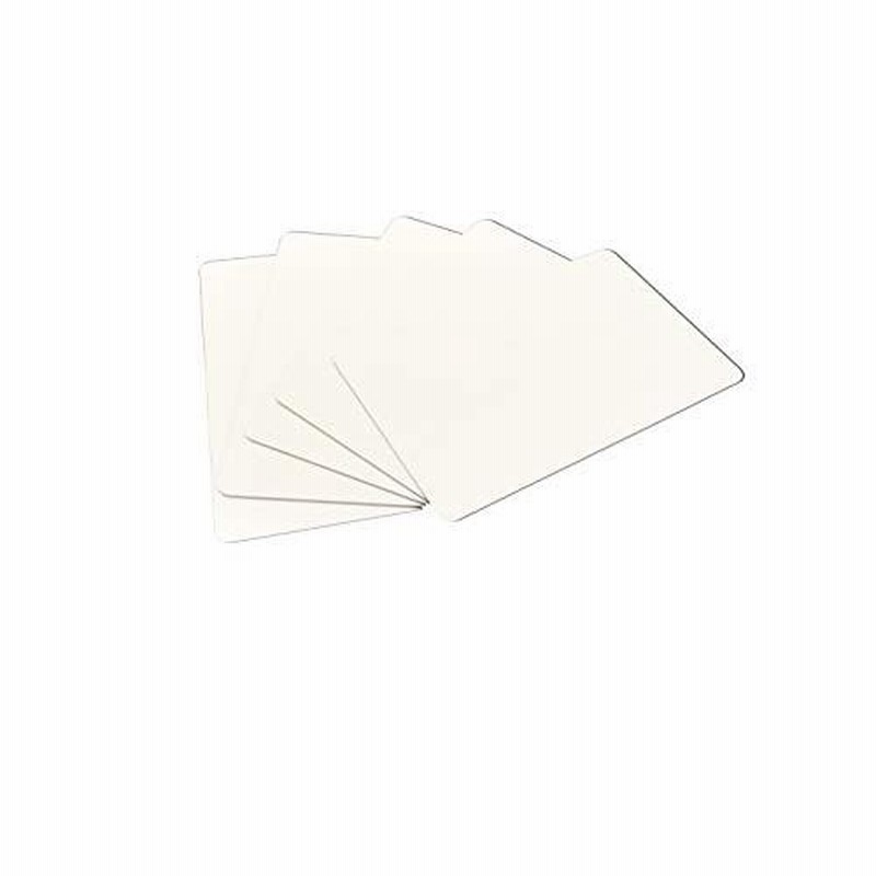美品  アイディーズ 日本製無地プラスチックカード100枚セットBC-100 事務用品
