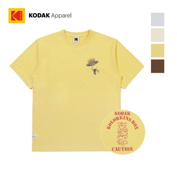 【KODAK Apparel】柯達 Color Kins 短T 4色(灰 棕 黃 米) KB602040
