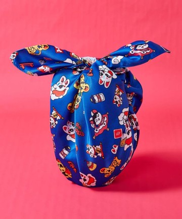 【少量現貨】中村杏子風呂敷可愛動物包袱巾(3色)73RP510103