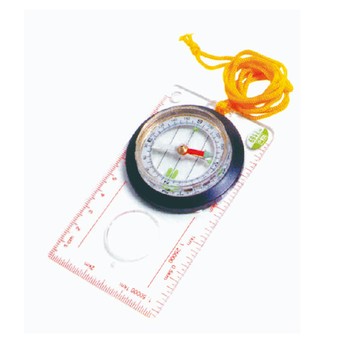 【 徠福 】台製指南針(指北針)-地政用40MM/10.8x6CM / 個 NO.7189