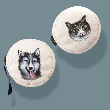 客製化 圓形 零錢包