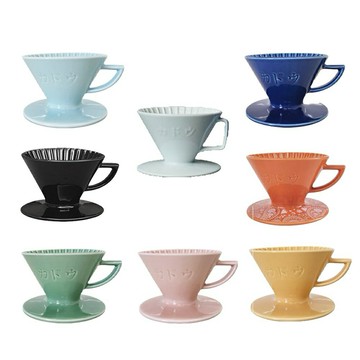 3代目 隼 星芒濾杯「極 」波佐見燒 1-2人份  M1 錐形陶瓷濾杯 骨瓷櫻花限定版