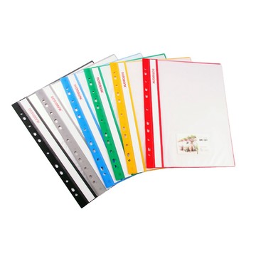 DATABANK A4 11孔20頁資料簿 / 附名片袋 / FX-11-20N-49 /4個/包