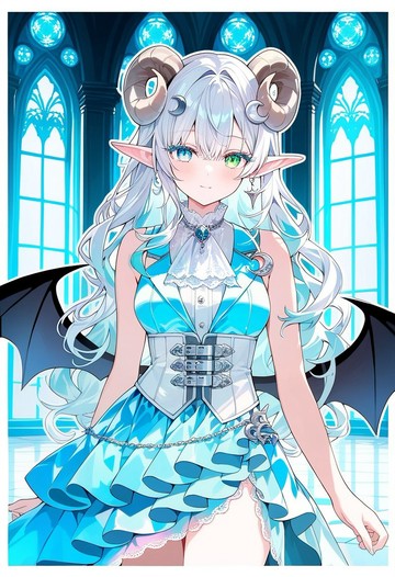 ねこのこ 2026 Halloween Collection 朝日貼紙 蔚藍惡魔的微笑
