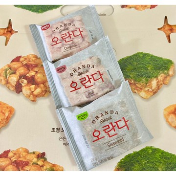 COSTCO好市多 韓式沙琪瑪🇰🇷原味-海苔-蔓越莓口味各一20g*3無蛋點心🥧素食🌱
