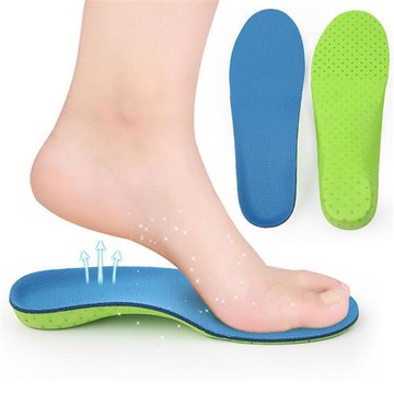 (杰恆)預購los1064足弓運動鞋墊扁平足弓支撐防滑減震男女矯正網布鞋墊