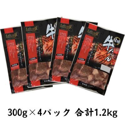 ふるさと納税 肉 花巻市 肉の匠中むら屋厳選　お肉讃歌厚切り牛タン1.2kg