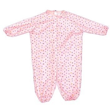 Banny Kids 幼兒連身美術畫袍  S  粉紅色