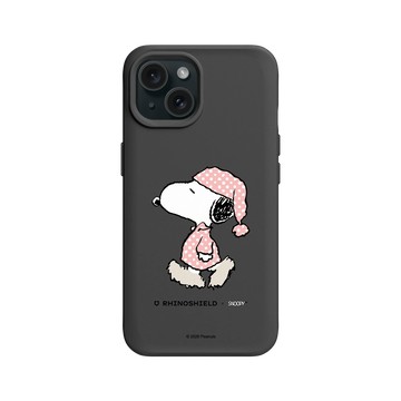 iPhone 15 SolidX 黑 - 史努比 Snoopy - Snoopy Go to sleep