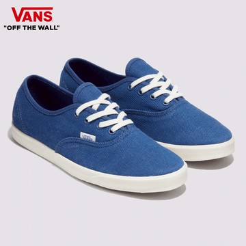 Vans Authentic Lowpro 男女款深藍色滑板鞋