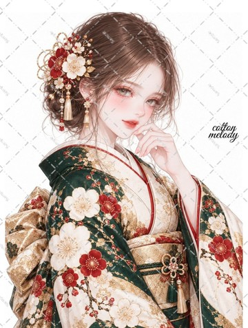 original sticker no.10349 人物貼紙 原創貼紙 人物貼紙 女孩貼紙 原創人物貼紙