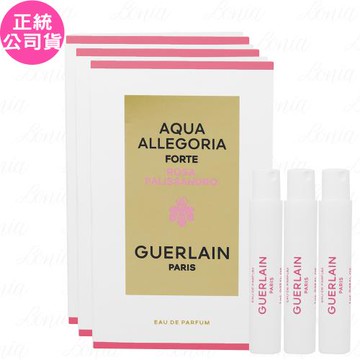 GUERLAIN嬌蘭 花草水語 薔薇之木淡香精 針管香水(1ml)*3(公司貨)