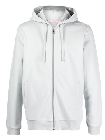 Orlebar Brown - Mathers zip-up hoodie - men - Cotton/Polyamide/Elastane - XL - Blue