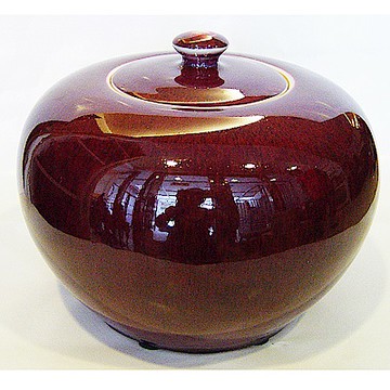 開運陶源 1斤紫鈞釉聚寶盆 瓷器