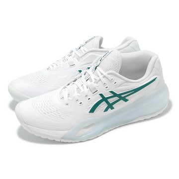 [ACS] Asics 網球鞋 GEL-Resolution X 男鞋 溫網 白 綠 底線型 緩震 抗扭 亞瑟士 1041A481102