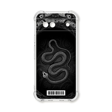 Pixel 8 / 8 Pro / 8a 殼 TRON GOOGLE Pixel 8A 黑白蛇圖騰  載具 四角防摔殼 手機殼