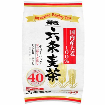 【江戶物語】長谷川商店 長谷匠六條麥茶 400g 40袋入 無咖啡因 可冷沖熱泡 原裝進口.拜拜