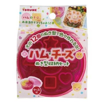 便當DIY造型食物壓模組 12件組 便當裝飾 食材壓花