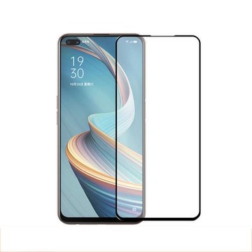 IN7 OPPO Reno4 Z (6.5吋) 高清 高透光2.5D滿版9H鋼化玻璃保護貼 疏油疏水 鋼化膜