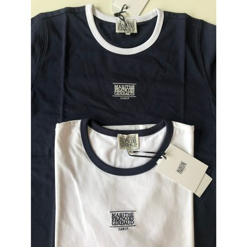 SUL 韓國代購🇰🇷現貨/預購 MARITHE 短袖 滾邊上衣 W CLASSIC LOGO RINGER TEE