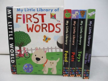【書寶二手書T9／少年童書_SYU】My Little World-Food_Pets_Toys等_4本合售