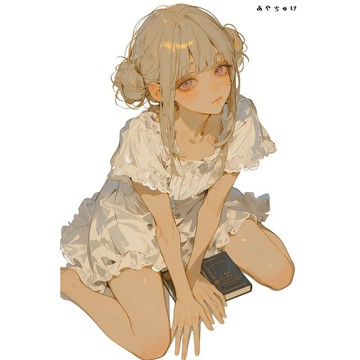 【8 月新品】07-139-0238 人物貼紙 簡約夏日女孩