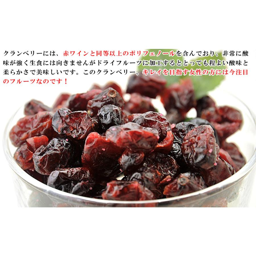 ドライクランベリー クランベリー 500g (アメリカ産) ドライ ベリー ドライフルーツ ぶどう 果物 葡萄 菓子材料 フルーツ スイーツ くらんべりー