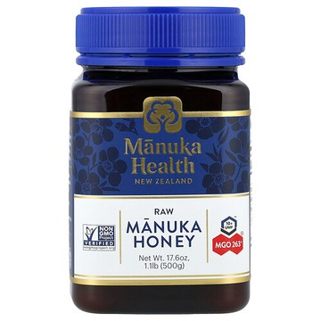 Manuka Health, 未加工麥盧卡蜂蜜，UMF 10 +，MGO 263+，17.6 盎司（500 克）