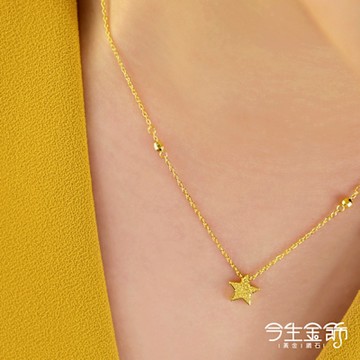 今生金飾 夢幻星河項鍊 黃金項鍊