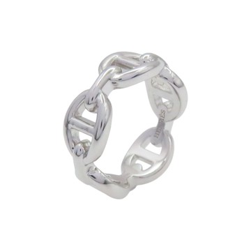HERMES 愛馬仕 925純銀 Chain d ancre Ring 戒指 【二手名牌BRAND OFF】