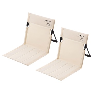 Urban Rush 折疊露營和室椅  象牙色  2個