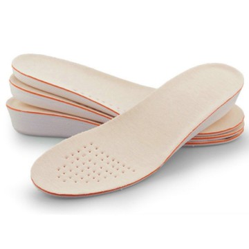 JHS杰恆社las29壹對吸汗大豆纖維內增高鞋墊優質透氣運動鞋墊