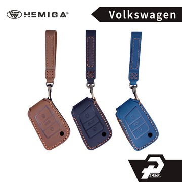 HEMIGA 福斯 VW 真皮 鑰匙包 tiguan 地瓜 鑰匙包 golf t-roc polo t-cross 皮套