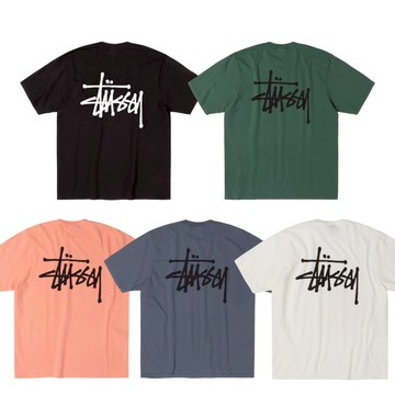 【日貨代購CITY】2025AW STUSSY BASIC PIGMENT DYED 基本款 水洗 短T 現貨