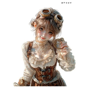 【5 月新款 5】07-124-0172 人物貼紙 蒸汽龐克風格