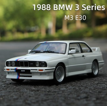 預購【遊戲家】1988 BMW 寶馬 M3 E30 復古跑車模型模型車 - 白色