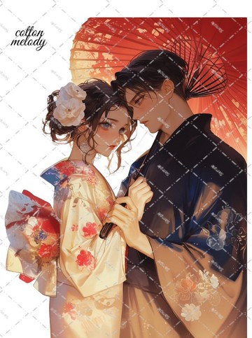 original sticker no.2170 人物貼紙 原創貼紙 原創人物貼紙 裝飾貼紙 cotton melody