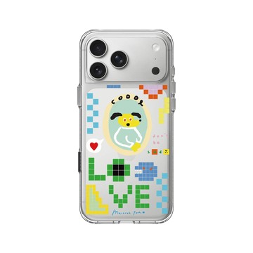 iPhone 17 Pro Max Clear Case（相機按鈕） 透明 - MacaronToe 馬卡龍腳趾 - 陪我玩 Play With Me