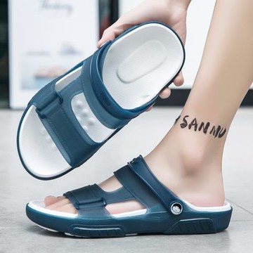 拖鞋男夏季外穿防滑男士涼拖2025新款夏天沙灘踩屎感網紅家用涼鞋