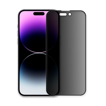 T.G Apple iPhone 14 Pro Max 6.7吋 防窺滿版鋼化膜手機保護貼(防爆防指紋)
