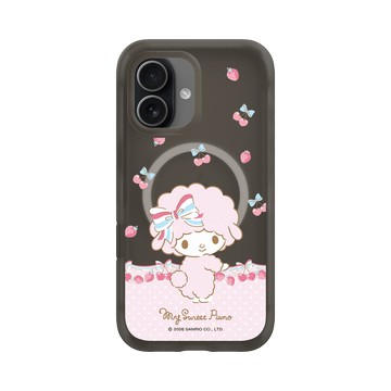 iPhone 17 AirX 本質黑 - 三麗鷗-彼安諾 My Sweet Piano - 草莓蝴蝶結