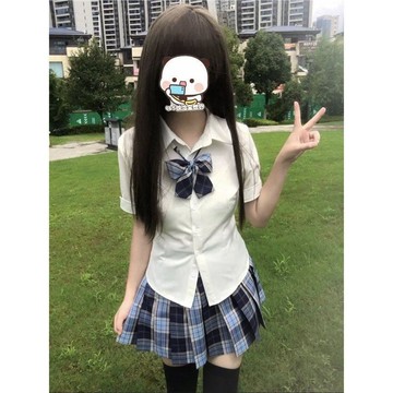 【台現貨】JK制服套裝女學生制服 水手服 國小國中短裙 校服 學院風修身顯瘦辣妹送蝴蝶結 可搭配長短袖襯衫
