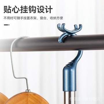 晾衣桿 取衣服叉杆 晾衣杆 伸縮挑衣杆 加長衣叉 掛晒衣杆丫叉 不銹鋼衣桿傢用晾衣桿丫叉涼挑衣桿耐用衣服伸縮長衣叉子宿捨
