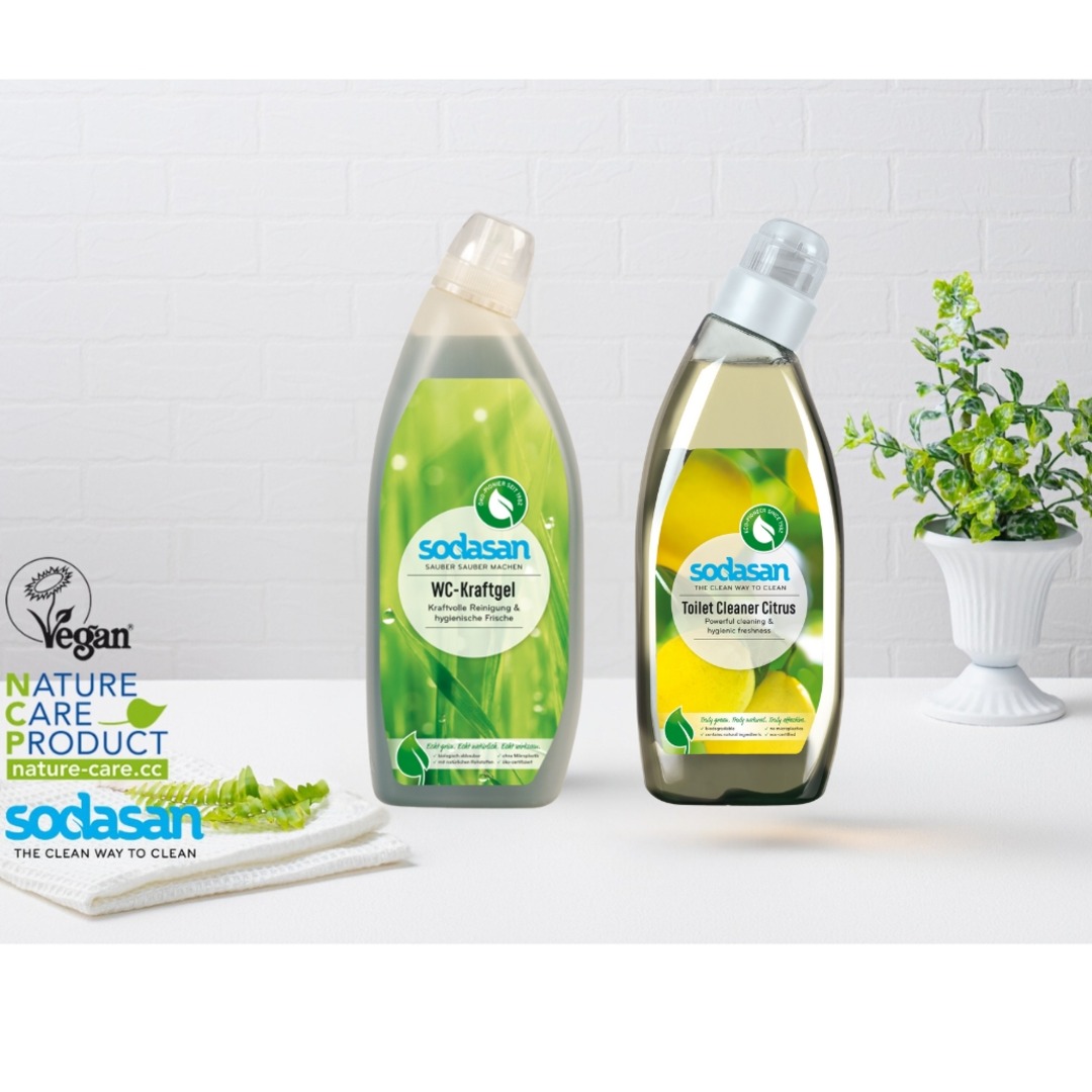 德國 Sodasan 蘇達桑 馬桶清潔劑 750ML 2入組 - 柑橘-雲杉