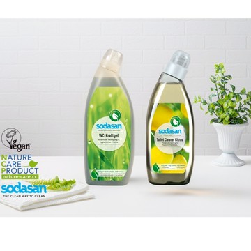 德國 Sodasan 蘇達桑 馬桶清潔劑 750ML 2入組 - 柑橘-雲杉