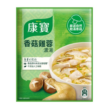 [家速配]康寶濃湯自然原味香菇雞蓉36.5g