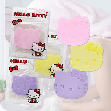 Hello Kitty造型洗臉海綿-12入