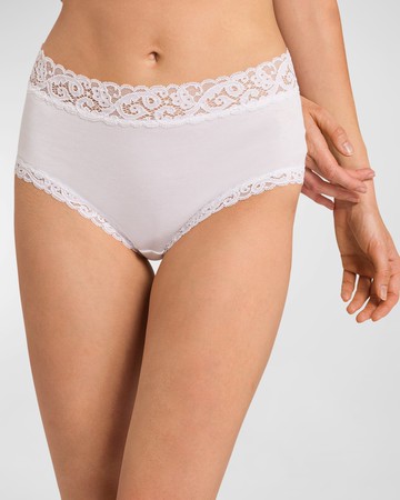 Moments Lace-Trim Full Brief