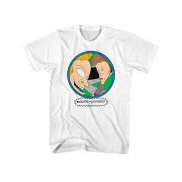 1993動畫片卡通癟四與大頭蛋Beavis and Butt-head美式復古T恤